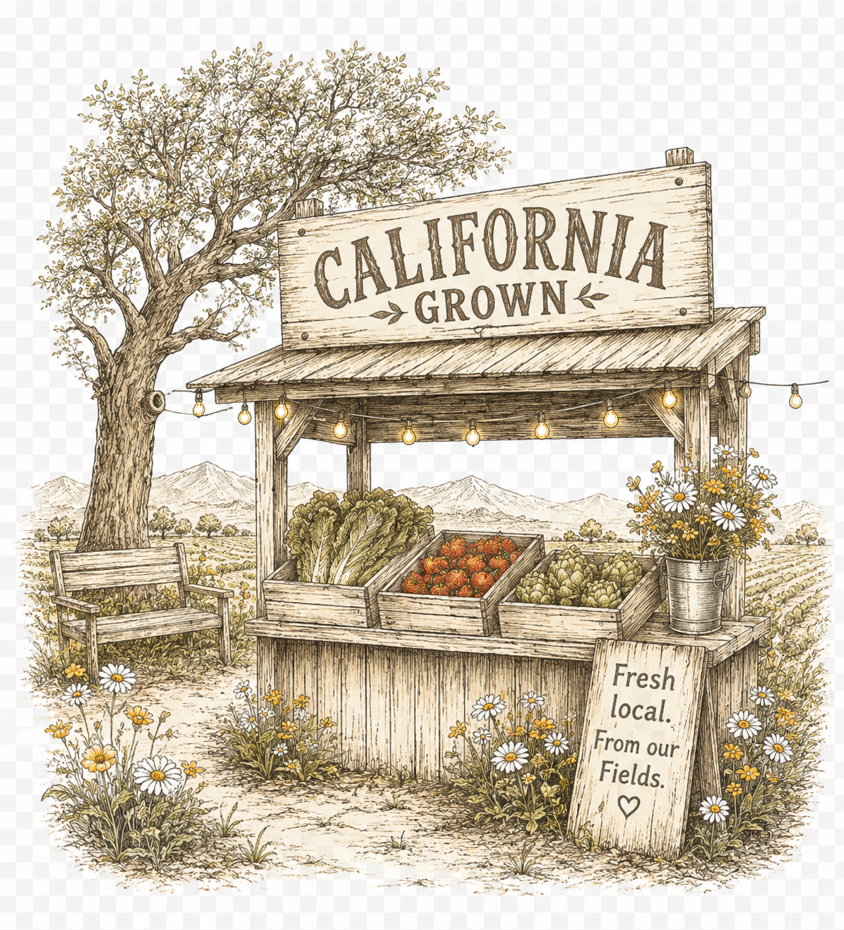 California Grown - Tan