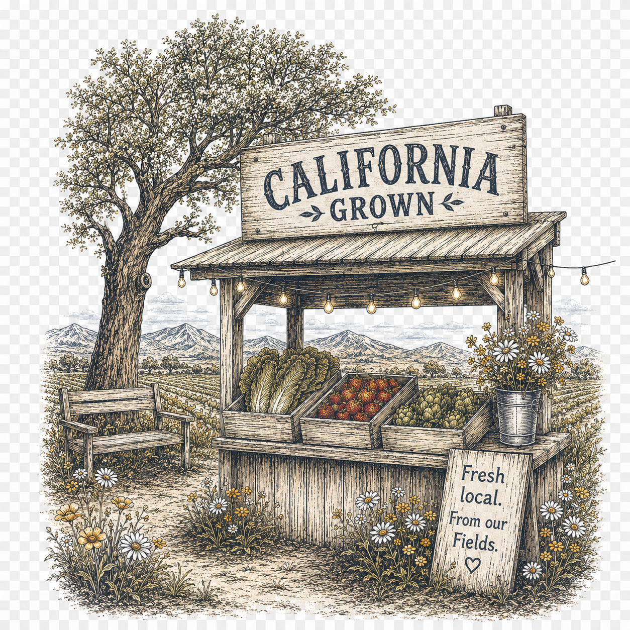 California Grown - Blue
