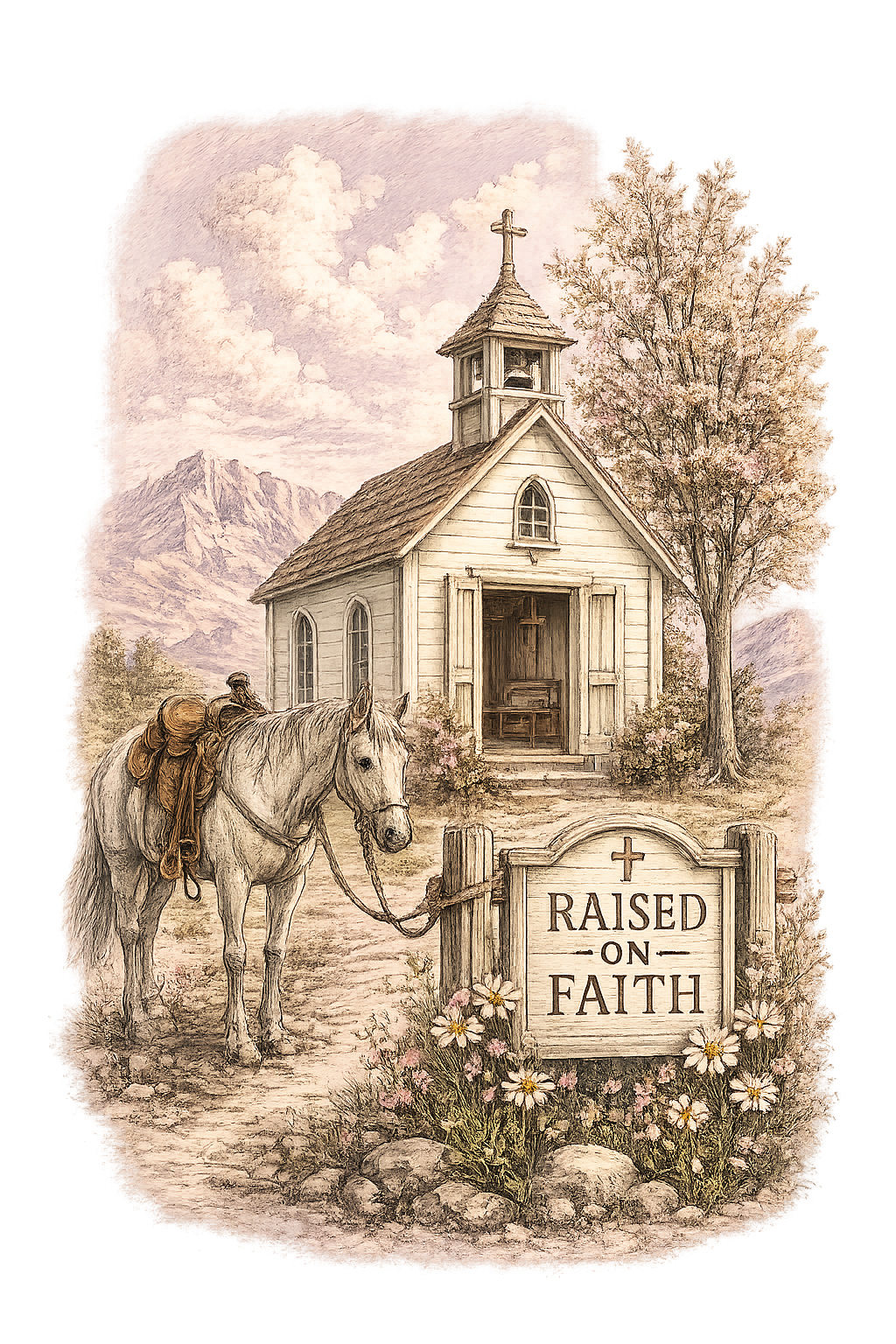 Raised on Faith - Pink